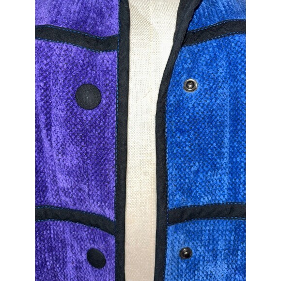 Annikki Karvinen Handmade in Finland Women’s Velvet Cotton Jacket size XS - Picture 6 of 10